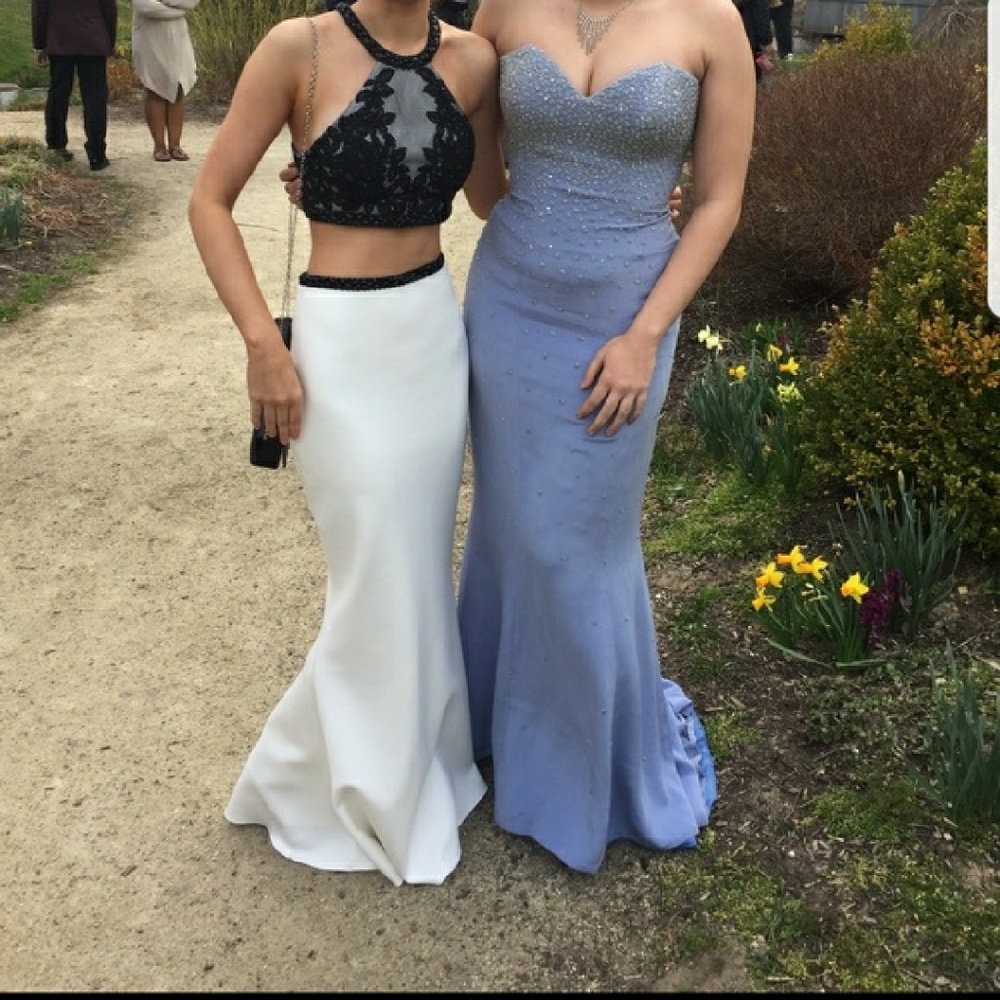 Ice Blue Gorgeous Prom Dress!